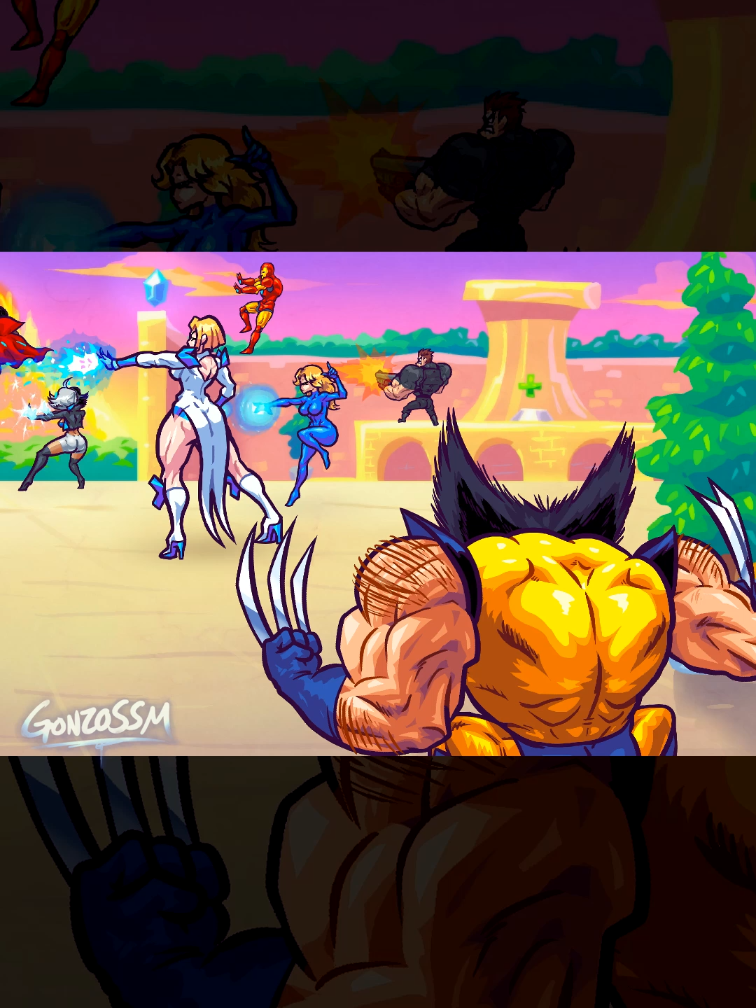 Shout out to all the Short Kings out there - Wolverine Cartoon #marvelrivals #comedy #funny