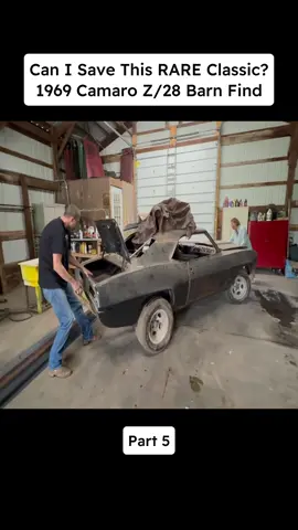 #car #classiccar #restoration #fyp #repair #barnfind #camaro #1969 