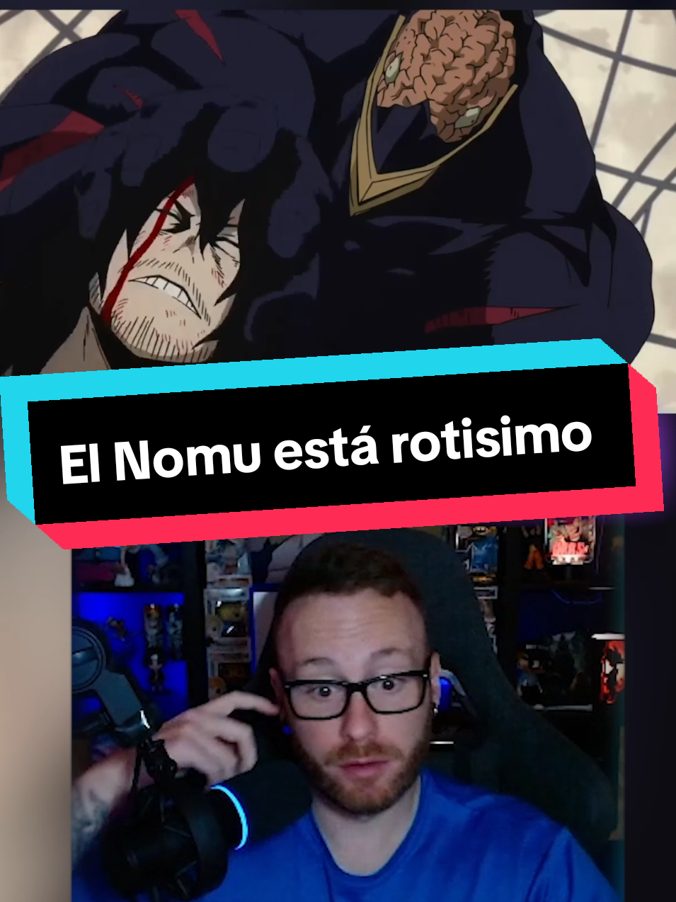 El Nomu está rotisimo 😱 Viendo Boku no Hero academia en Directo 🦸 #anime #reaccion #myheroacadamia #bokunoheroacademia #bnha #twitch #stream 