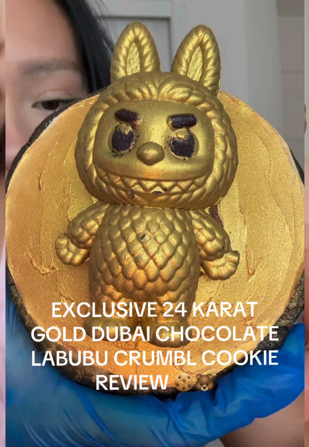 #labubumatchadubaichocolate #24karatlabubu #labubu #dubaichocolate #crumbl #mukbang #fyp #explorepage #labubudubaichocolate 
