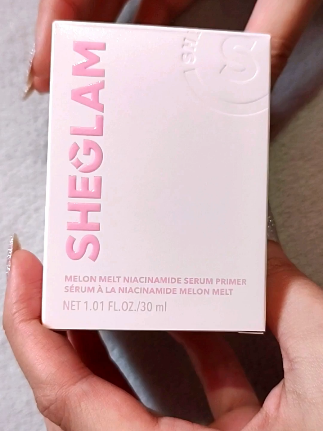 Sheglam / Melon Melt Niacinamide Serum Primer / Shein #sheglam #primer #maquiagem #makeup #shein 
