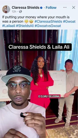 Claressa Shields has found $15 million to box Laila Ali. Thoughts? #greenscreen #claressashields #lailaali
