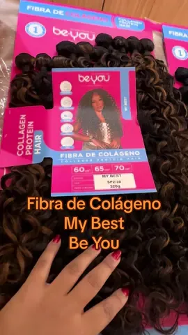 Cabelos Lindíssimos você encontra aqui! 😎 Fibra de colágeno My Best da Be You . #beyou #fibradecolageno #biofibra #entrelace #entrelacecacheado 
