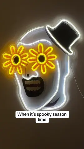 It’s never too early for spooky season #arttheclownterrifier #spookyseason #halloween 