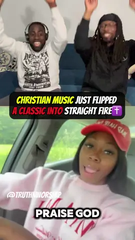CHRISTIAN MUSIC JUST FLIPPED A CLASSIC INTO STRAIGHT WORSHIP ✝️ #reactionvideo #christianrap #classic #straightfire | ARTIST: @brianashanae 
