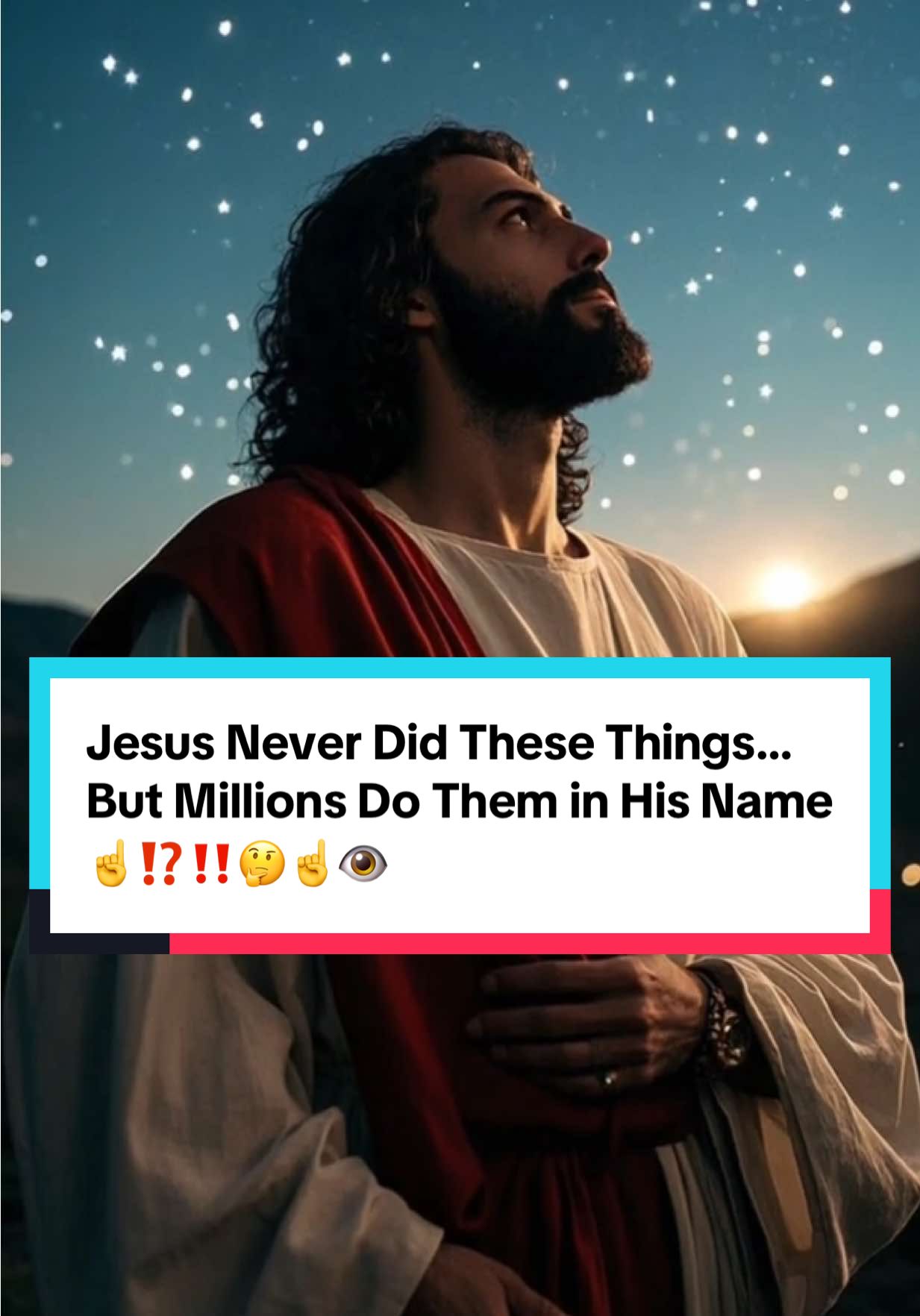 Do Christians really follow Jesus? He never drank alcohol, never ate pork, never celebrated Christmas, and never said “worship me.” This powerful reminder connects the dots between Jesus’s true message and how Islam continues it today. #christians #jesus #JesusPeaceBeUponHim #DoYouFollowJesus #SkylineStreams #BiblicalTruth #JesusTaughtSubmission #JesusAndIslam #QuranAndBible #ChristianTikTok #ObeyGodNotTradition #TrueChristianity #FaithAndObedience #FYP2025 #SpiritualAwakening #JesusWasNotChristian