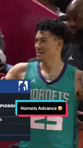 The Charlotte Hornets advance to the #NBA2K25SummerLeague Championship 👏 #NBA #Basketball #CharlotteHornets 
