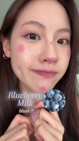Replying to @🤟  this shows up so vibrant on my skin and I love itttt 😙 the perfect cool (almost purplish) pink ! It reminds me of the blushes that k-idols use when they had the cool toned blush phase AHAHA  #blueberrymilk #blush #fyp #cooltonedmakeup #cooltoneblush #jbeauty #millefee #creatorsearchinsights 