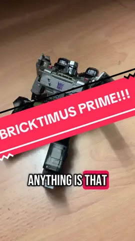 Probably how their first meeting went down #transformers #ageoftheprimes #optimusprime #starconvoy #megatron #hasbro #toycollector