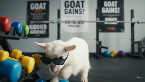 🐐 When leg day hits and you're the GOAT for real 💪😂 No excuses, just baa-rbells and beast mode. Spotter? Nah, he spots himself in the mirror. #GymGoat #GOATmode #BeastWorkout #AnimalGym #FunnyGym #GoatTok #GymHumor #NoPainNoGrain #GoatGains #ViralGoat #WorkoutVibes #TikTokAnimals #LegDayLegend #GymLife #FarmStrong