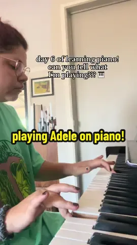 I need a keyboard or something so I can keep practicing when I go home!!! 🎹 🎵 #piano #pianopractice #someonelikeyou #adele #pianobeginner 