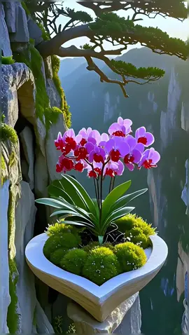Do you like these strange and beautiful flowers🌸? #flowers#orchids#strangeflowers#paphiopedilum#beautiful#flyingduckorchid#scenery