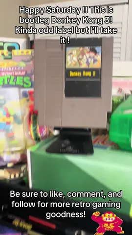 🔥 Ever seen Donkey Kong 3 on NES… with a Dragon Ball label!? 🤯 This wild bootleg mashes up two legends in the weirdest way possible. Goku meets Stanley the Bugman?! 😂 Bootleg magic at its finest! 🎮 Would you play this bizarre crossover? 👇 Drop a comment if you’ve seen weirder! #DonkeyKong3 #BootlegGames #NESBootleg #retrogamingontiktok #RetroGaming #retrogaminglife #nes       