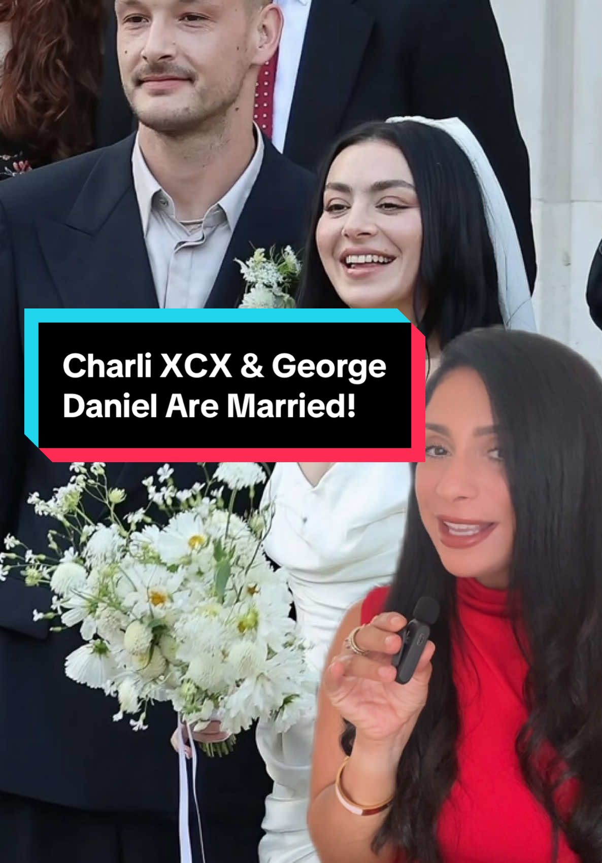 Charli XCX & George Daniel Are Married! #charlixcx #georgedaniel #charli #brat #bratsummer #the1975 #riristea #rivetsoro #TikTokFilmTVCompetition #TikTokScenesContest 