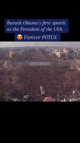 Barack Obana’s first speech as the President of the United States. #President #UnitedStates #BarackObama #ForeverPOTUS 😍 