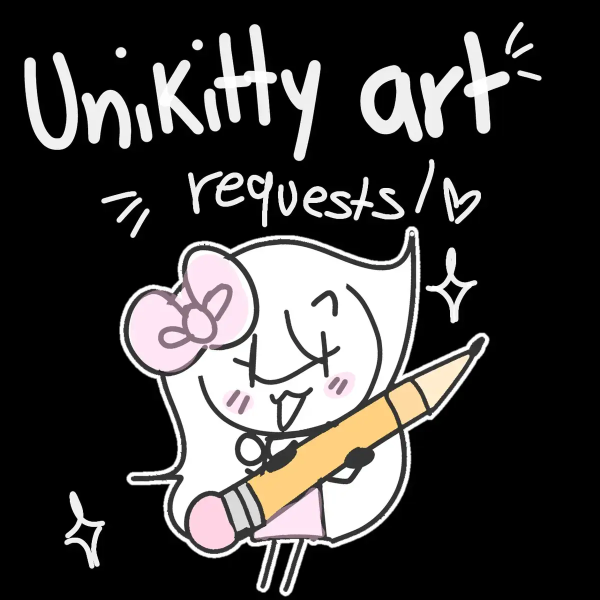 Ask for whatever you want, NO UNIFROWN OR RULE PLEASEEEE,just to have fun heheheh #unikitty #art #fyp #parati #unikittyshow 