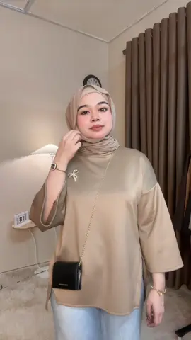 BLouse kod dull brown😍#blouse #blousemurah #blousewanita #blousecantik #blousedesign 
