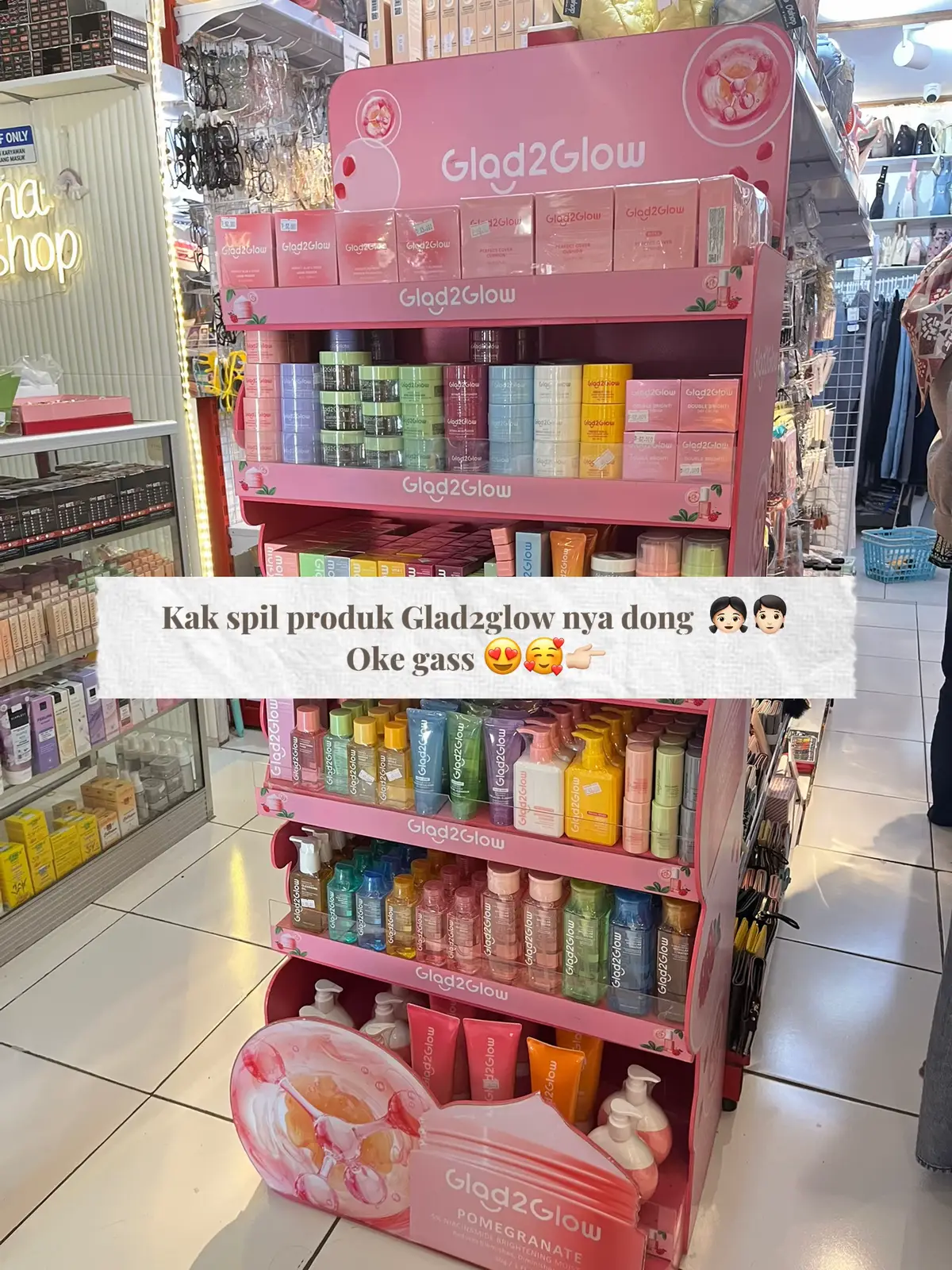 Glad2glow si paling best seller nih #ichaolshop #kosmetik #glad2glow #moisturizer #skincareviral #padaherang #fyp 