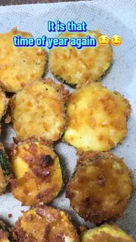 Fried zucchini #chrisbrown #gardening 