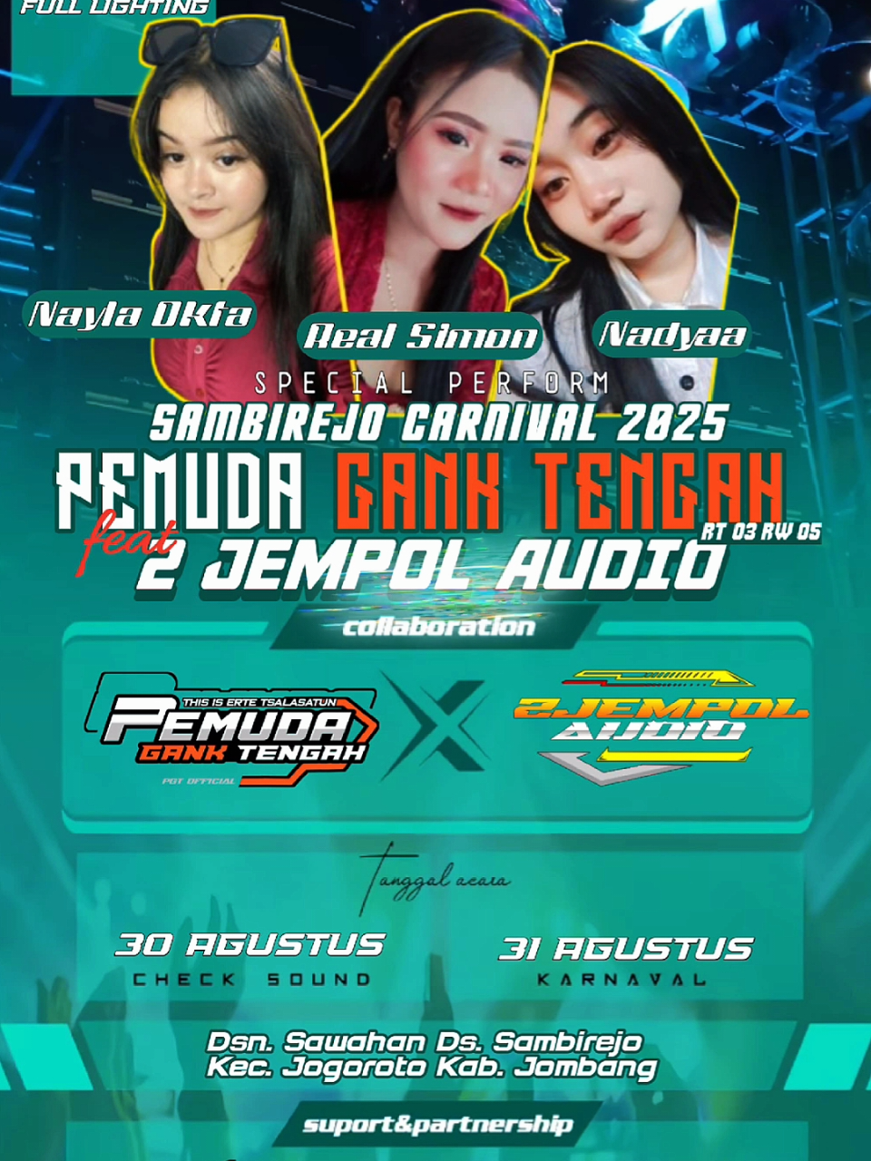 Agustus kita siapkan spek senang-senang😜#jombang #karnaval2025 #soundhoregjatim #horegjombang #fyp #fypage #karnavaljombang #jombang24jam @2 Jempol_Audio @reall.simonn @naylaaoktaaa