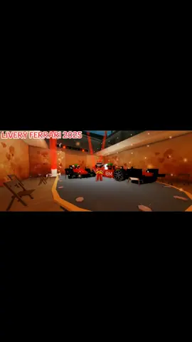 Livery Ferrari 2025 #formula1 #F1 #ferrari #pilotos #discord #brookhaven #rp #roleplay