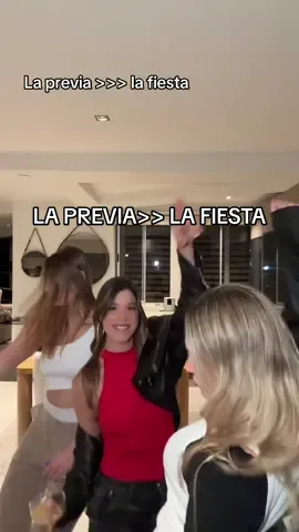 La mejor parte de la fiesta es la PRE con amigas💃🏿