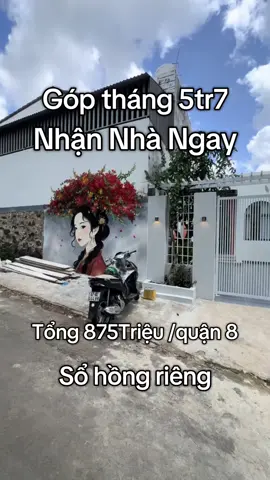 875Triệu/quận 8 / hỗ trợ góp / sổ hồng riêng