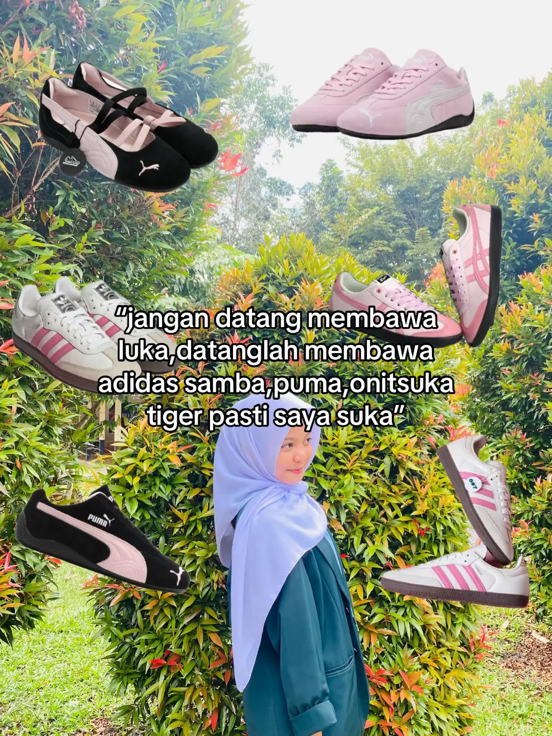 saya suka saya suka😻😻#fyp #4u #pumaspeedcat #adidassamba #onitsukatiger 