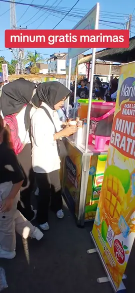 minum gratis marimas mantap #alunanbudayadesapringgasela 