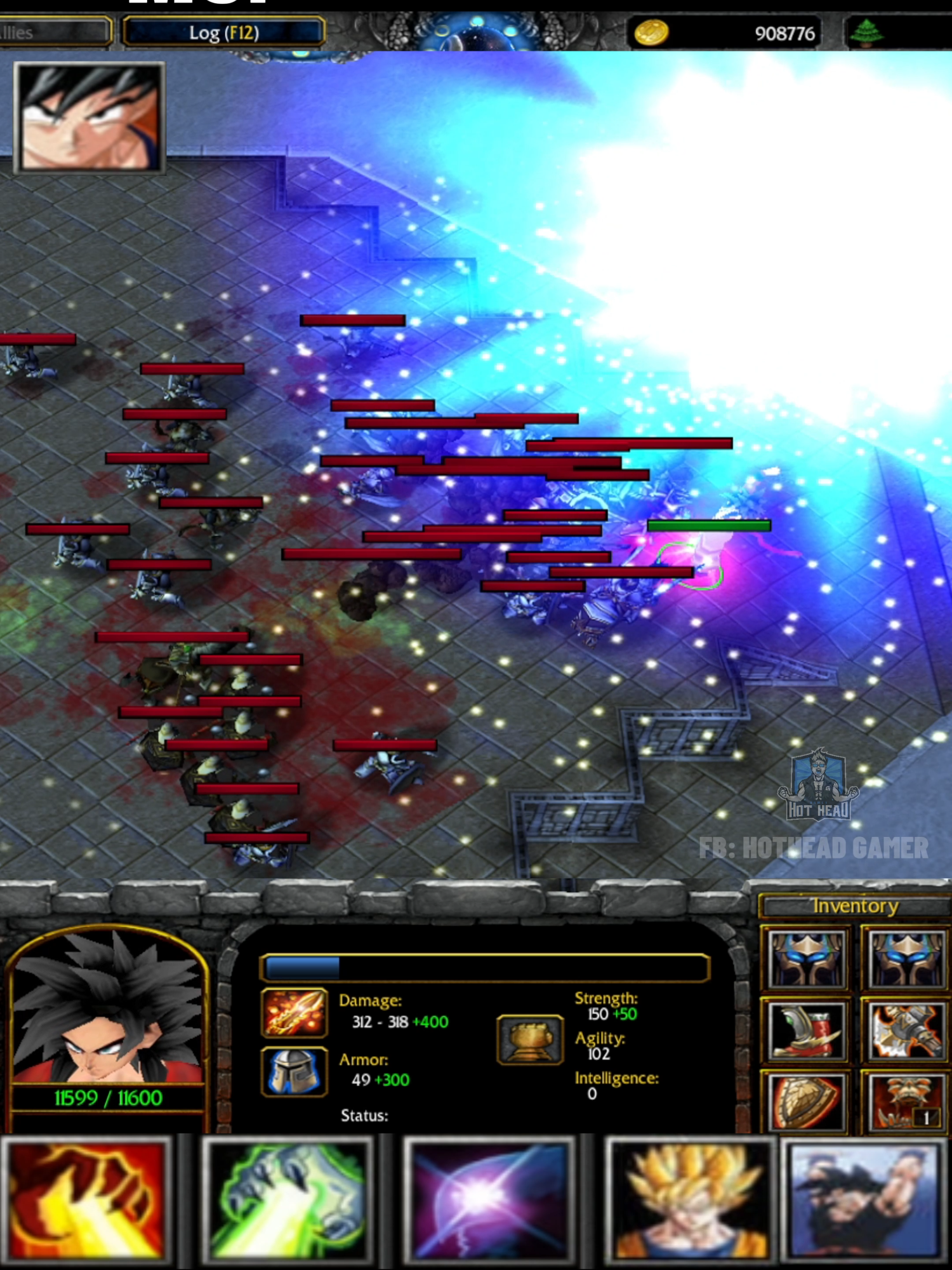 DOTA Fight of Characters - Son Goku Dragon Ball #dota #dota2 #nostalgia #dota1