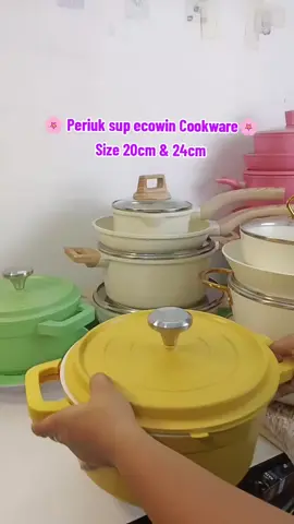 periuk sup ecowin size 20cm & 24cm turun harga guys #ecowin #periukecowin #ecowincookware #cookware #casserole     #tiktoklive #livehighlights 