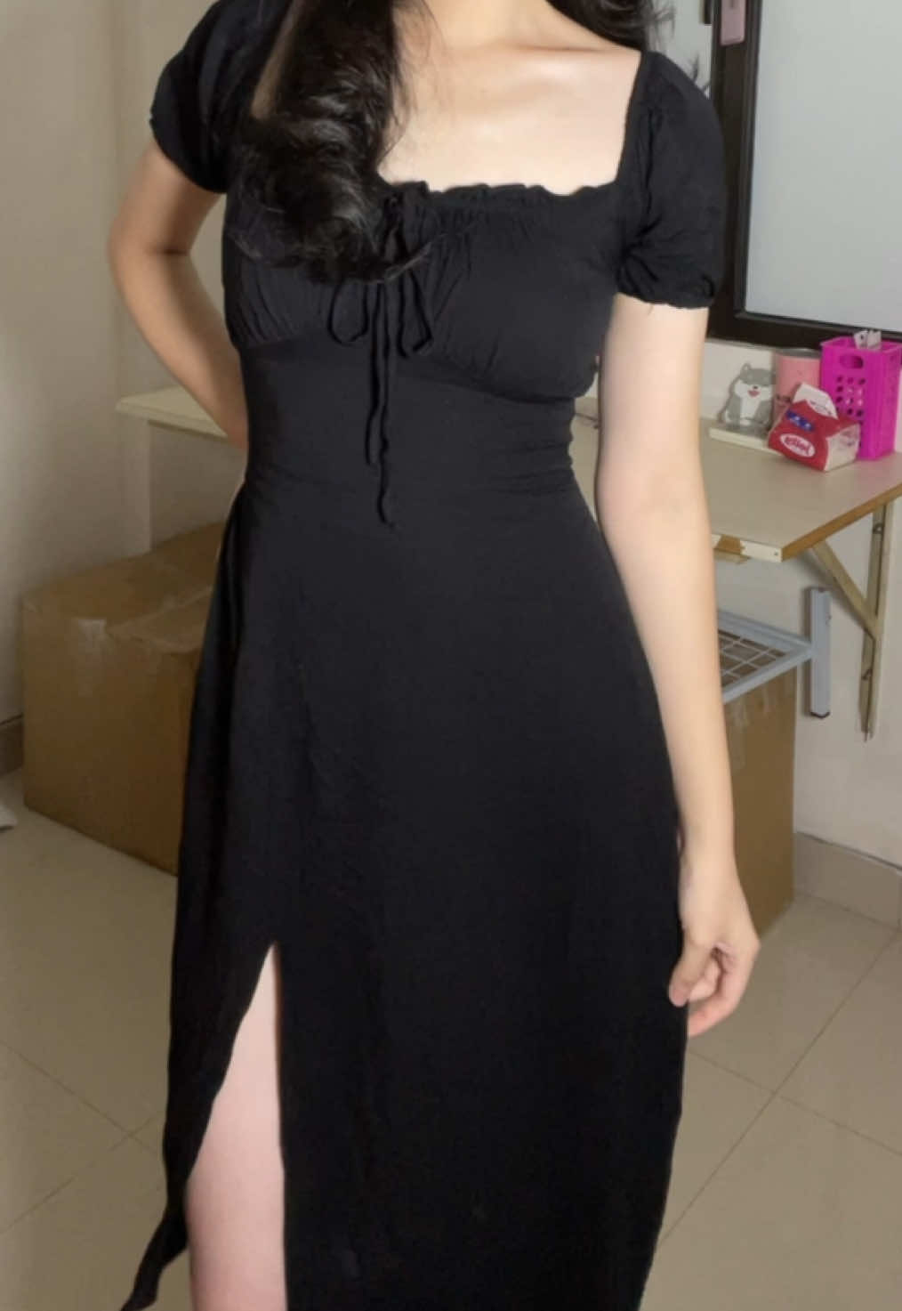 cakep banget pliss😭🫶🏻 #fyp #fypシ゚ #foryoupage #dress #blackmamba 