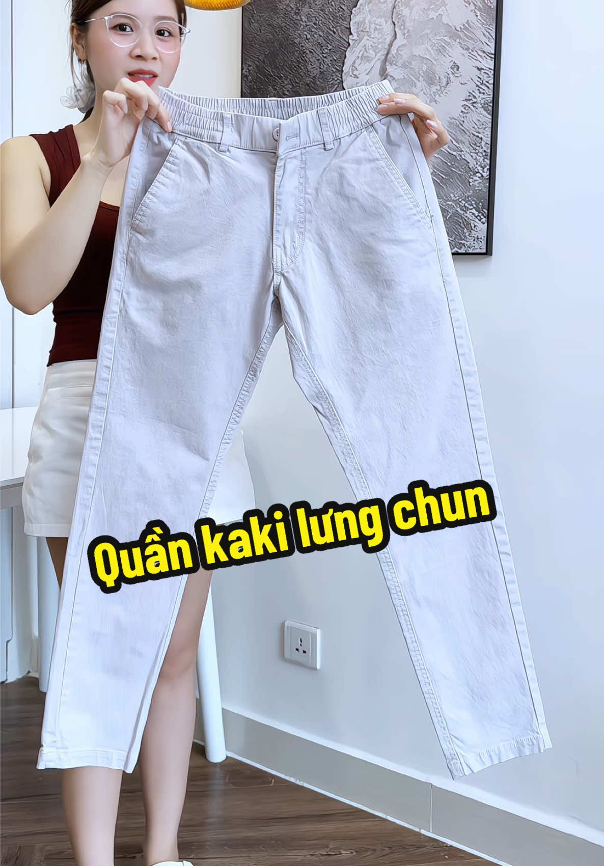 Kaki co giãn đủ size đến 95 kg