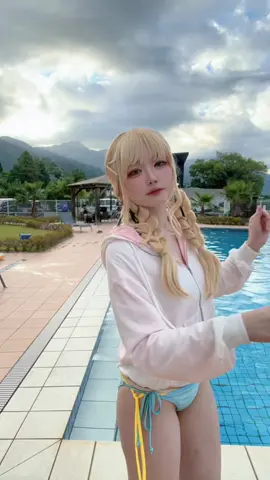 #学マスコスプレ #学マス #藤田ことねコスプレ  #プール #コスプレ 