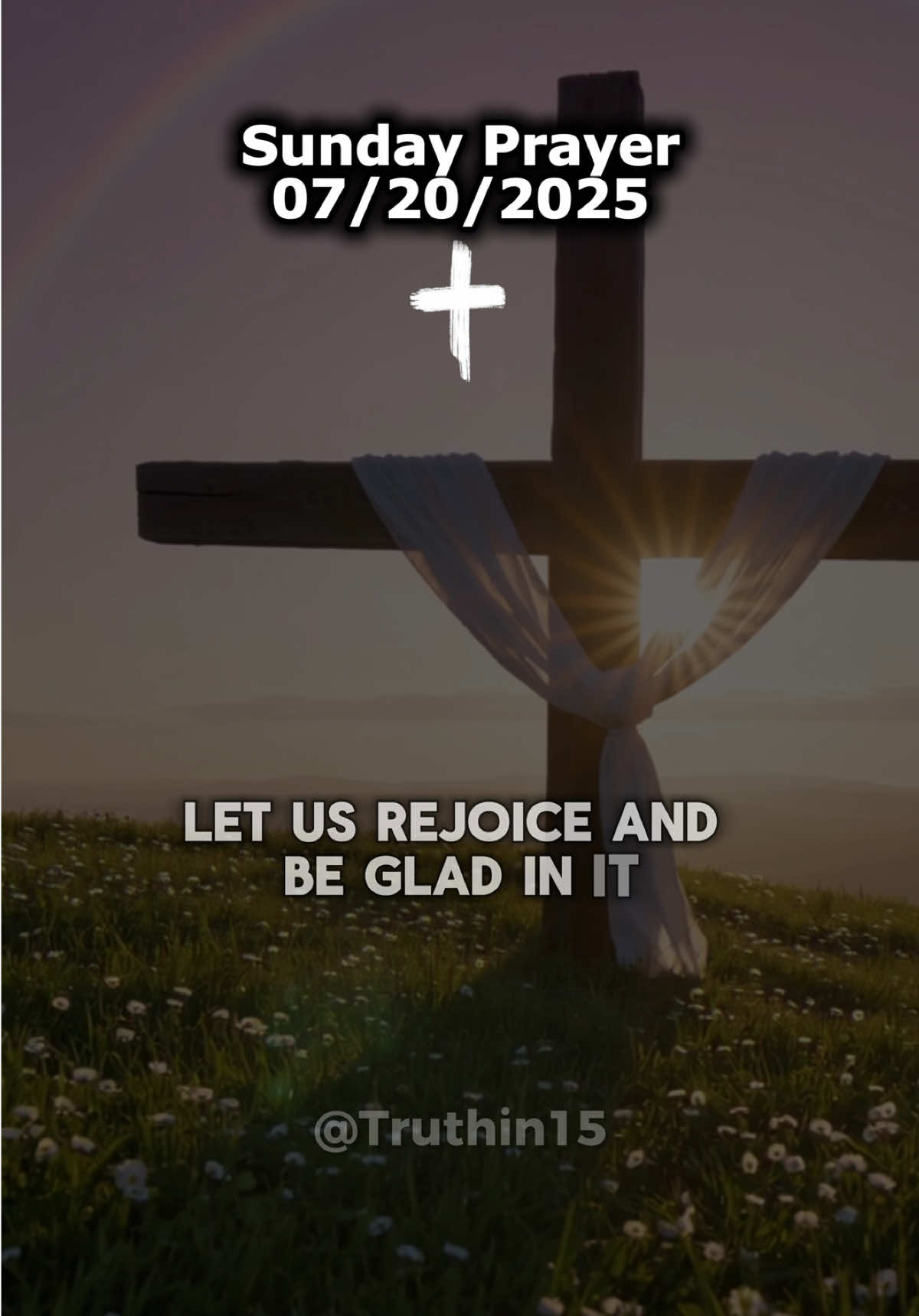 Sunday Blessed prayer 07/20/2025 #prayer #jesus #prayers #inJesusName #morningprayer #god #amen 