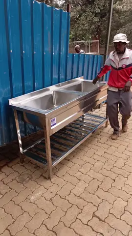 💧 Your Design, Our Fabrication — Always on Point! 💯 Check out this Double Sink with generous space, including a dedicated Dobi section for washing clothes 🧼👕 Custom-made to fit your needs — strong, durable, and fully stainless steel! 🔩✨ 📞 Call us today for this and more — we deliver across Kenya 🇰🇪 #TikTok #Kenya #ThikaKitchenEnterprise #StainlessSteel #CommercialKitchen #LaundrySink #CustomMade #DurableDesign #HomeImprovement #DobiSink #WashDayEssentials