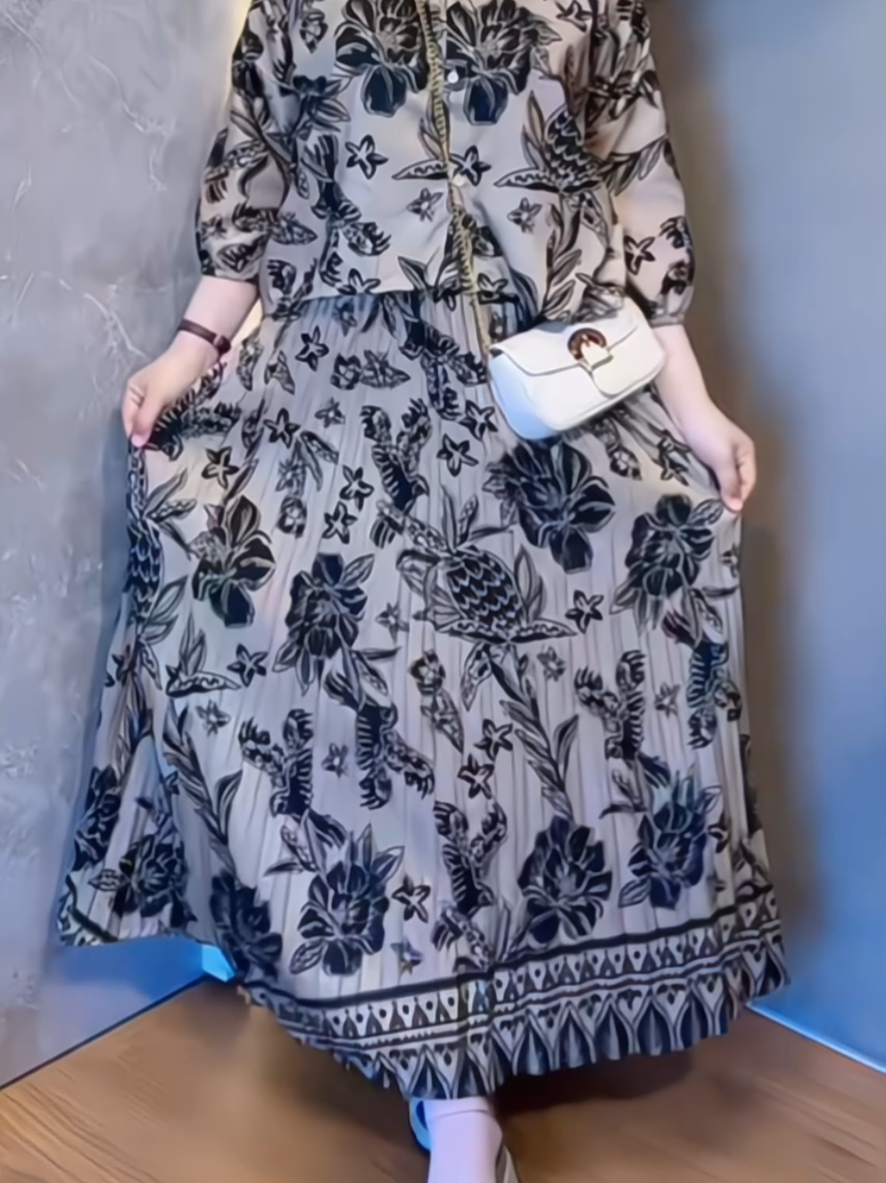 BM - Esther Set Rok wanita setelan rok jumbo #setelanwanita #setelanrok 
