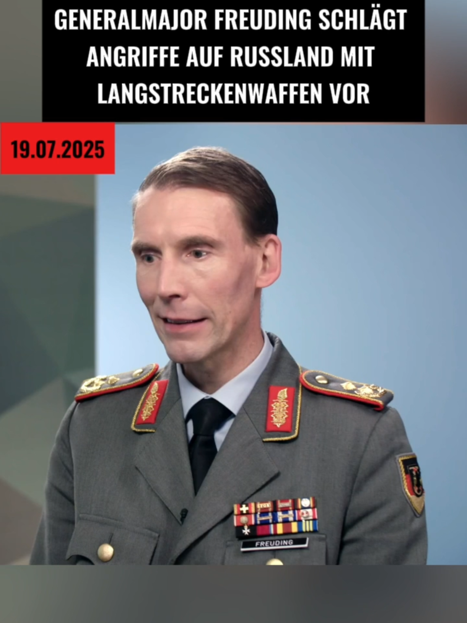 Was meinte der Bundeswehr-General wohl mit „weitreichenden Mitteln”? #bundeswehr #taurus #freuding