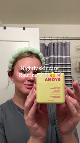 Saturday night skin care >> 🧴🧼🫧🛀  @byoma @medicube global @The Ordinary @Olehenriksen @Drunk Elephant @AquaphorUS 