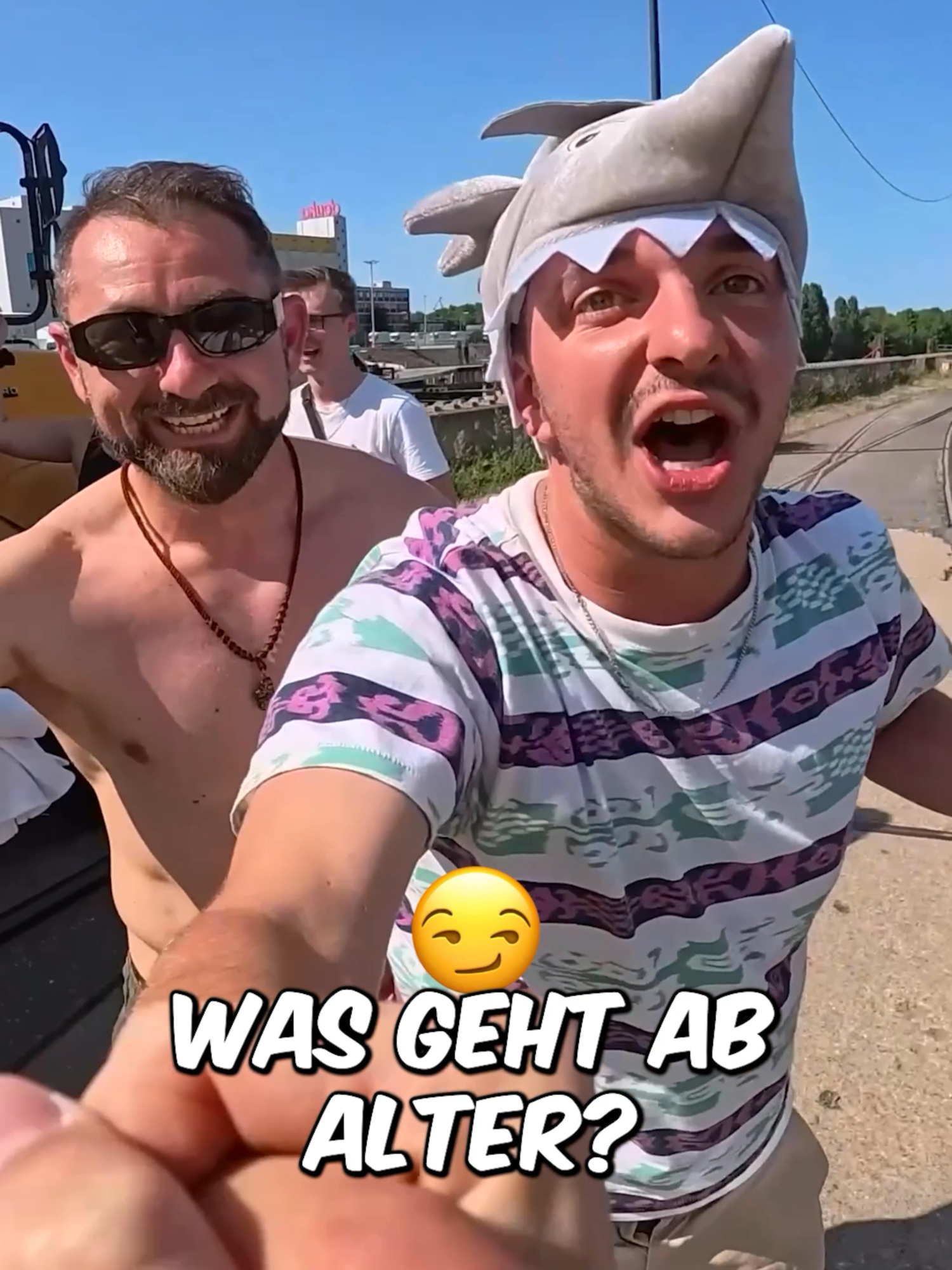 Sie rasten komplett aus!
