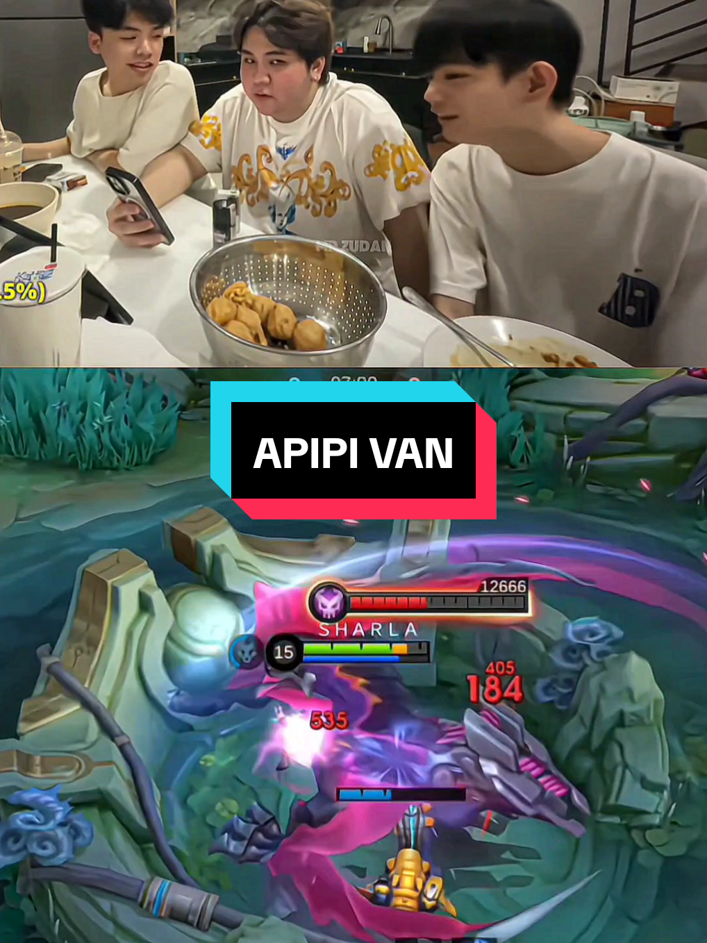 Apipi Nada Van! bikin Luke kesal! #van #xwin #btrluke #MLBBALLSTAR #MLBBDinoPlanet #MLBBMysticMeow 