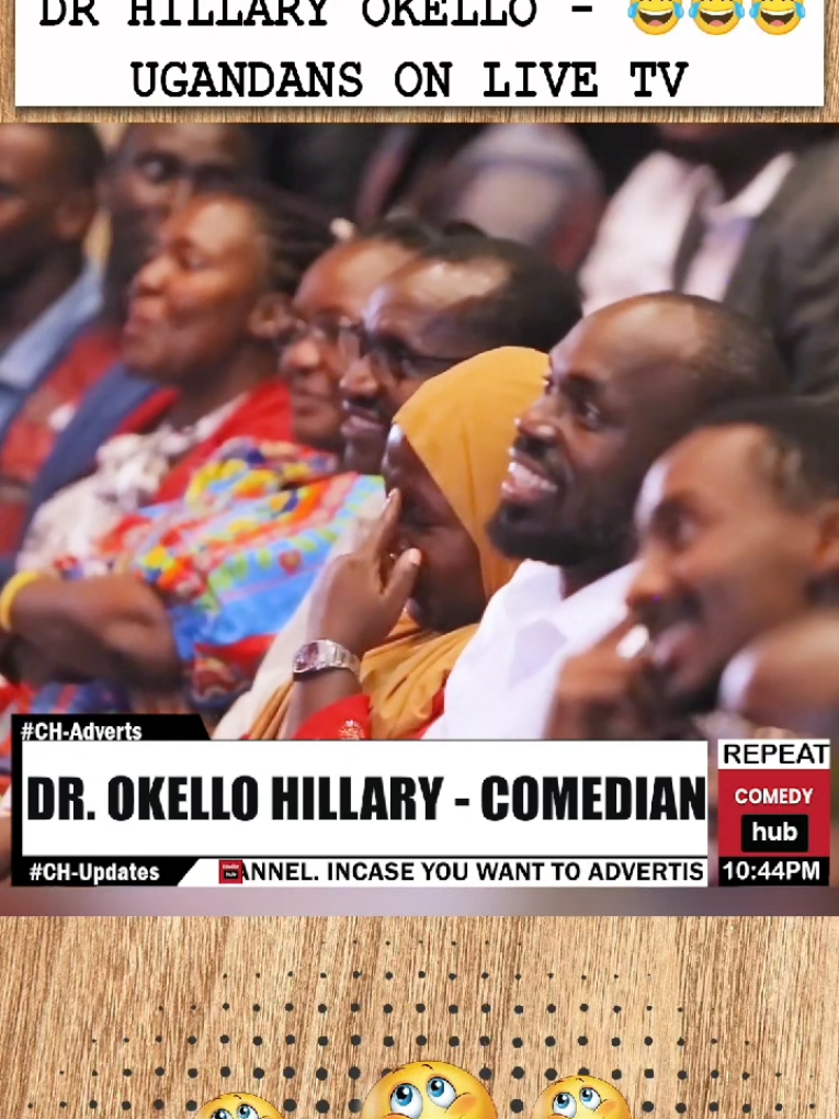 DR. HILLARY  OKELLO UGANDANS ON LIVE TELEVISION.  #kenyantiktok🇰🇪 #ugandanstiktok #kampala_tiktokers #hillaryokello #comedian #skits #funny #uganda #standupcomedy 