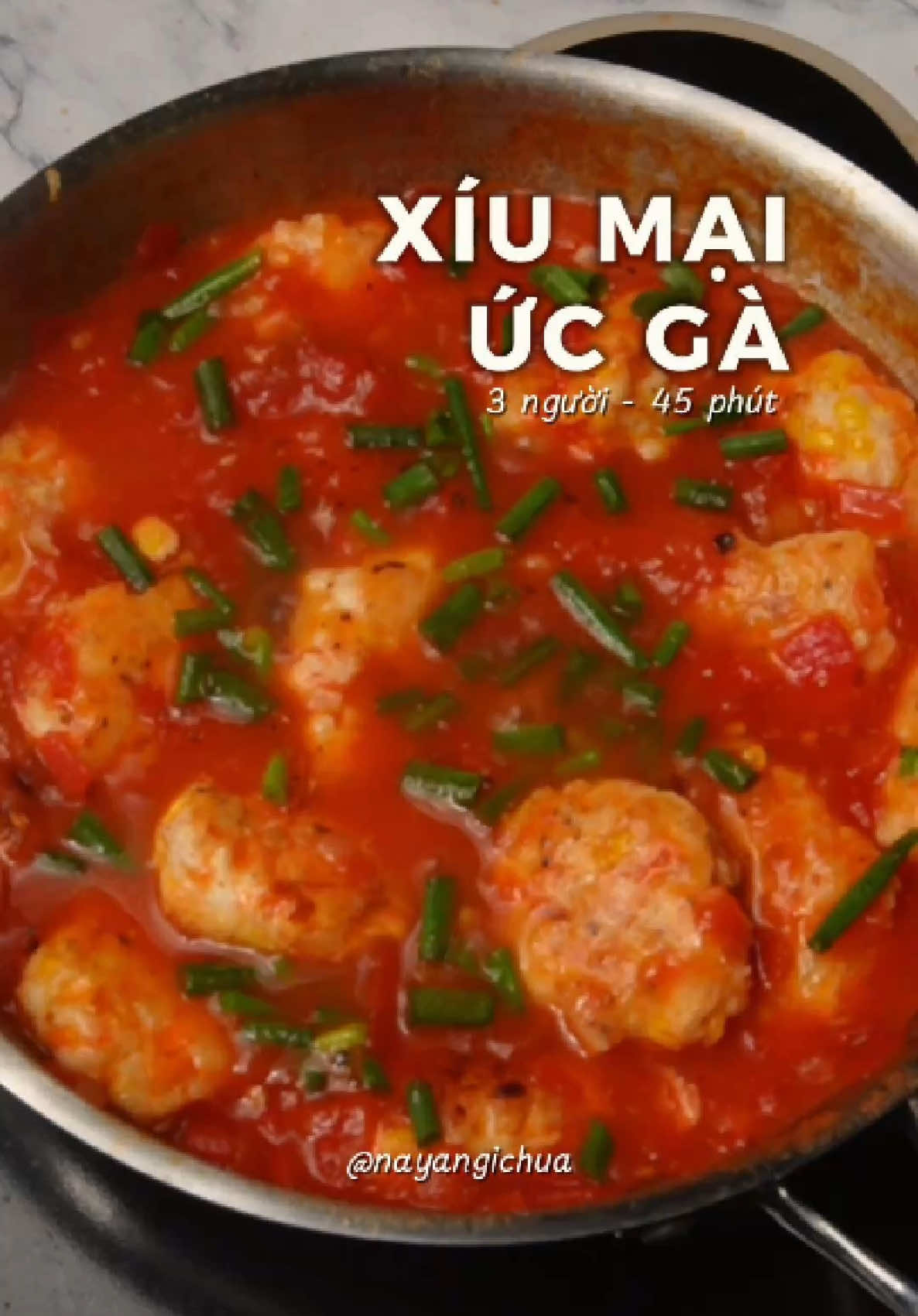 Ai giảm cân mà ngán ức gà quá, thì thử món xíu mại ức gà này xem, chắc chắn không khô với ngấy 😘 #nayangichua #xíumại #ứcgà #ancungtiktok #asmrfood #homnayangi #monngonmoingay 