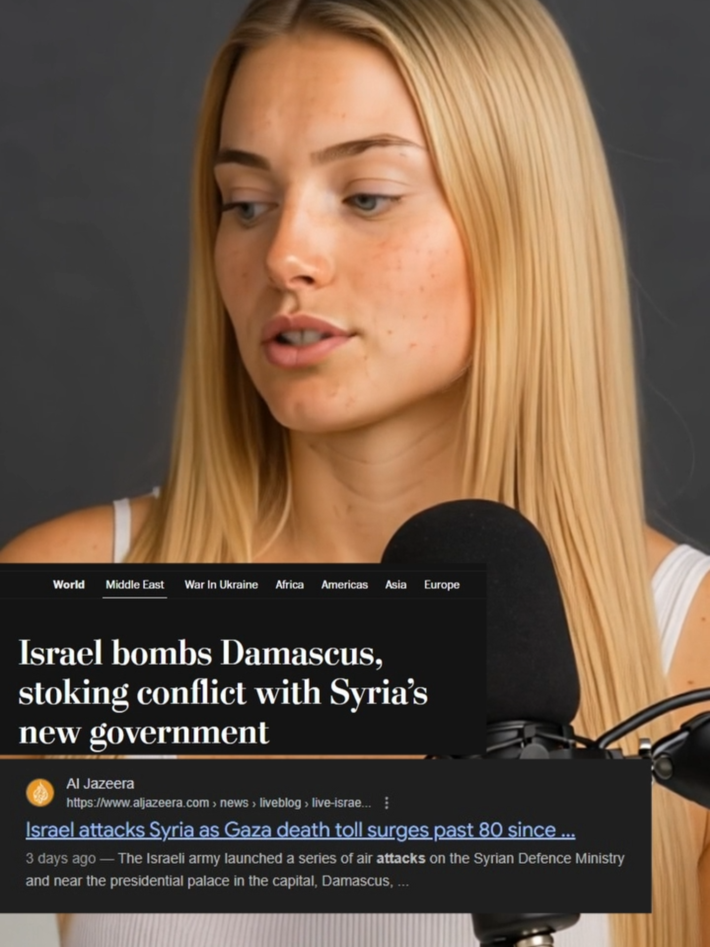 This world can't listen and refuses to see what's happening even when they shout it in their ears  #אמריקה #ישראל #פודקאסט #בינה_מלאכותית #israel #israelpalestine #america #הסברהישראלית #gretathunberg #druze #antisemitismneedstostop