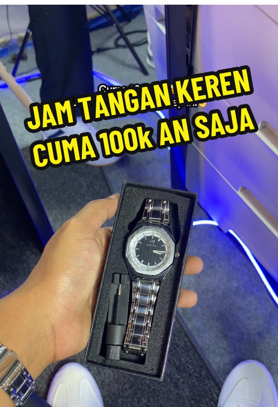Jam tangan 100k an keren 🤩 #jamtangan #jamtanganmurah #jamtanganpria 