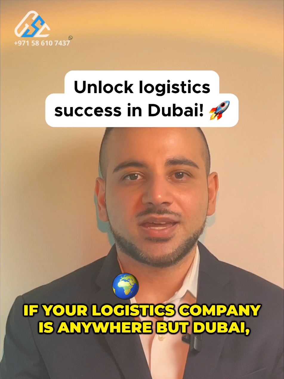 Why you should start logistics business in the UAE! #dubai #logistics 
