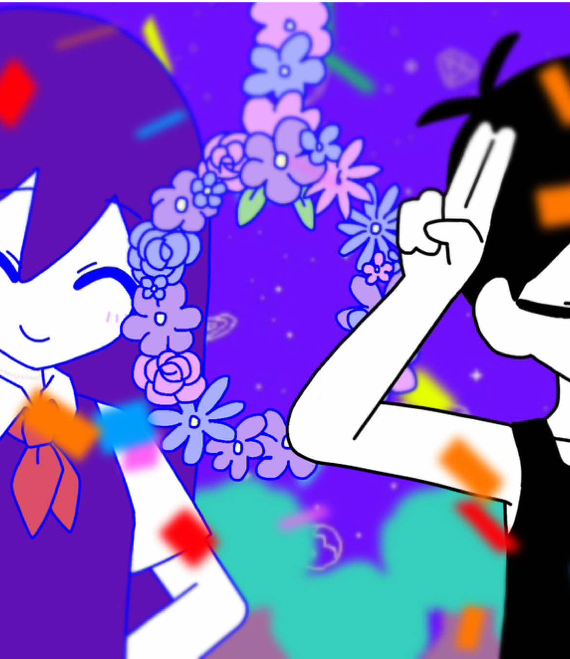Youtubeに手書きOMORIメズマライザー投稿しました！ 「OMORIメズマライザー」で検索かけたら出てくると思います！ 見に行ってくれると嬉しいです #omori #OMORI #メズマライザー 