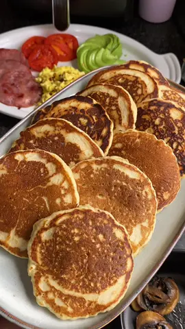 Pancakes Recipe 🥞  #sundaybrunch #sundaybreakfast #pancakes #pancakesrecipe #pancakemealidea #pancakebreakfast #breakfast #brunch #howtomakepancakes #fyp #trending #viralvideo #viral #fypシ゚ #foryourpage #foryoupage #foryou #foryoupage❤️❤️ #fypage #asphekeleniumyeniwami #cook #cooking #bake #baking #breakfastideas 