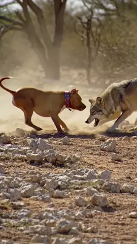 Can a Pitbull Defend Its Territory Against a Wolf? 🐺🐕 The American Pitbull Terrier is known for its strength, determination, and fearless nature. But when facing a wild grey wolf, the challenge becomes intense. Wolves are larger, with powerful jaws and survival instincts honed in the wild. In a territorial clash, the pitbull’s tenacity and aggression might give it a fighting chance—especially if it’s defending familiar ground. But against the wolf’s size, experience, and pack mentality, it’s an uphill battle. One-on-one, it’s a fierce contest… but nature rarely plays fair. 🔥 Tell us what YOU think! Could a pitbull defend its home turf against a lone wolf? Drop your thoughts in the comments 👇 👍 Like, 🔔 Subscribe, and share if you love real-world animal comparisons and survival instincts at play! #pitbull #wolf #wild #dog 