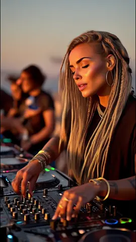 Sound that connects us all🫶🎵 🎧 #milli #millioner #djgirl #reggae #beautifulgirl #aigirl #aidj 